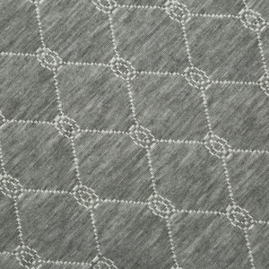 Colchón de cama de espuma viscoelástica enrollable, para uso doméstico, de lujo, color gris, tejido jacquard, tamaño king size - Product Image 3