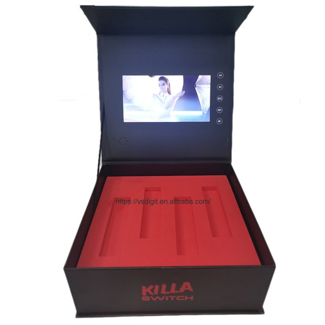 Promo LCD Screen Video Box Video Gift Box