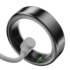 Cincin pelacak kebugaran pintar, cincin pintar tahan air ponsel Android dengan kontrol aplikasi WiFi dan pelacakan tidur terbuat dari Resin - Product Image 4