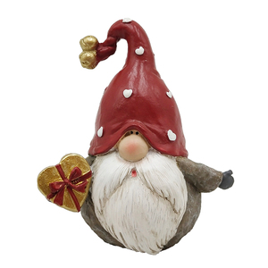Diseño personalizado polyresin feliz de <span class=keywords><strong>Navidad</strong></span> adornos de regalo venta al por mayor <span class=keywords><strong>Navidad</strong></span> gnome - Product Image 4