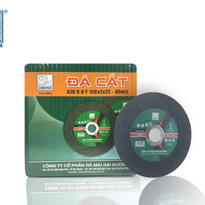 Disque de meulage abrasif en oxyde d'aluminium de 150 mm, rond, pour meuleuses, fournisseur OEM Vietnamien, vente en gros - Product Image 1