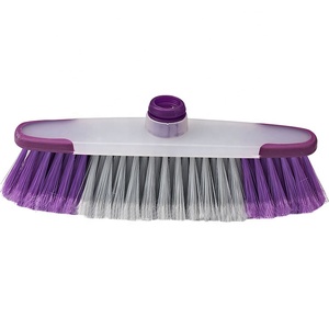 Outdoor Broom Solid Broom High Quality 28cm Plastic Replace Soft Cleaning Outdoor Broom Head Solid Bristle Floor Hard Broom