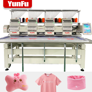 Máquina de Bordar Industrial Automática de Alta Calidad con 4 Cabezales y 12/15 Agujas <span class=keywords><strong>para</strong></span> Gorras/Camisetas/Plano - Product Image 2