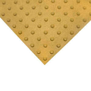 Carreaux de sol tactiles en caoutchouc pour voies aveugles résistantes à l'usure de sortie d'usine pour les aveugles - Product Image 4