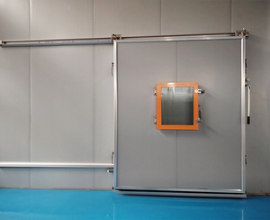 <span class=keywords><strong>Puerta</strong></span> Enrollable Aislada de Acero Galvanizado con Panel Sándwich de PU de 100mm/150mm de Espesor para Almacenamiento en Cámaras Frigoríficas, Diseño Industrial Moderno - Product Image 5