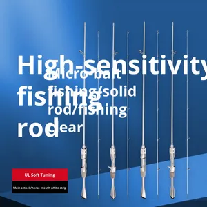 Solido bianco per UL Lure Rod <span class=keywords><strong>con</strong></span> Ultra morbido <span class=keywords><strong>elastico</strong></span> fusione pistola a manico dritto per il fondo di <span class=keywords><strong>pesca</strong></span> per bambini di filatura Reel Set - Product Image 4