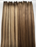 Extensions de cheveux Remy européens de haute qualité, double trame, cuticules alignées, invisibles et durables pour tissage