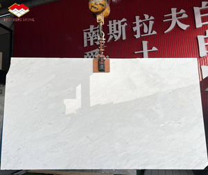 Hy Lạp thassos đá cẩm thạch trắng thiên nhiên đá ari-ston Trắng phiến đá cẩm thạch cho sàn gạch ốp tường nhà máy giá bán buôn - Product Image 4