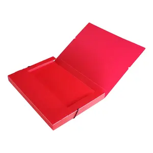 공장 주문 파일 저장 상자 인쇄 로고 A4 크기 플라스틱 문서 상자 도매 다채로운 A4 상자 폴더