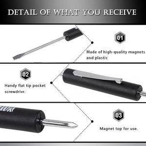 Promotional Double End and Slotted Two-Use Screwdriver <b>Set</b> Custom Logo Mini Pocket Screwdrivers - Product Image 5