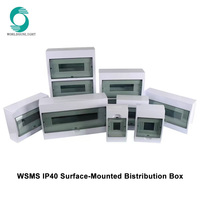 Boîtier de distribution électrique solaire extérieur CE IP65 étanche en ABS, boîte de jonction, coffret MCB