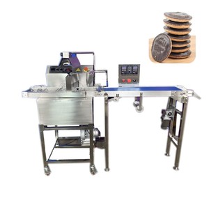 8kg Small Manual <b>Mini</b> Choclatey <b>Chocolate</b> Bar Mould Dipping Make Temper Enrobe Melting Molds Wheel Machine - Product Image 3