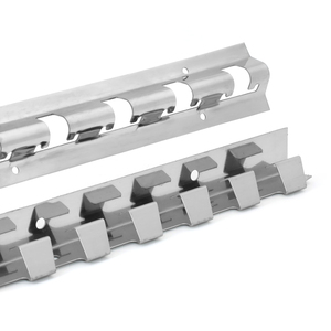 <span class=keywords><strong>Rail</strong></span> de cintre de matériel de kit de rideau en PVC renforcé antirouille de haute qualité pour le cintre <span class=keywords><strong>et</strong></span> l'agrafe d'acier inoxydable de rideau de bande - Product Image 2