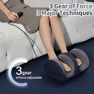 Electric Foot Massager with Heat <b>Vibration</b> Shiatsu Massage for Arthritis Pain Relief - Product Image 4