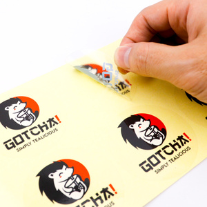 Impresión Personalizada de Adhesivos Coloridos, Resistentes al Agua, de <span class=keywords><strong>Vinilo</strong></span> Transparente PET, Recortados a Troquel - Product Image 3