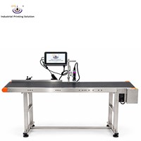 Imprimante jet d'encre thermique semi-automatique IPS-8101 pour bouteilles, compatible 1 à 8 têtes, 12,7 mm, pour sacs en plastique