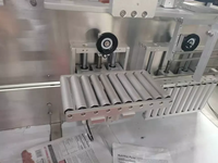 Mini machine à emballer automatique de Doypack de thé combinée avec le contrôleur linéaire de peseur de 4 têtes
