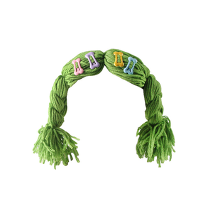 قبعة شعر مستعار للحيوانات الأليفة، للقطط والكلاب، زي تنكري مضحك قابل للتعديل وذو تهوية جيدة، مصنوعة من الصوف المحبوك بنقشة حيوانات، مناسبة لجميع الفصول، إكسسوار لطيف للتصوير - Product Image 5