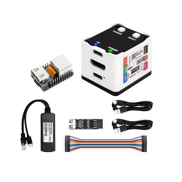 AIsmartlink Sipeed IP-KVM Mini Remote Control Operations Maintenance Server, 2Gbit 256MB DDR3 RISC-V Linux