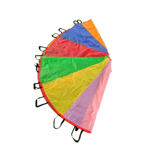 Jardin D'enfants d'âge préscolaire Enfants Jeux <span class=keywords><strong>Parachute</strong></span> Matériel Sacs <span class=keywords><strong>Parachute</strong></span> Volant <span class=keywords><strong>Parachute</strong></span> Hamac Tissu - Product Image 6