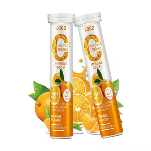 Oem/odm תווית פרטית טבליות לחות ffervesent תוסף electroyte נוגדי חמצון ויטמין c לוח - Product Image 3