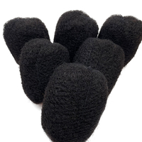 Cheveux Brésiliens Afro Crépus en Gros, 100% Cheveux Humains Vierges pour Extensions de Dreadlocks, Peut Être Décoloré en Blond