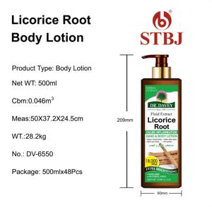 Creme Corporal Clareador DR.DAVEY com Raiz de Alcaçuz, Hidratante Super Eficaz para Clarear Manchas Escuras - Product Image 4