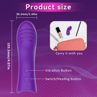 Vibrateur de doigt vibrant, jouet sexuel, 10 vitesses de massage, stimulateur du point G, mini jouet de doigt, manchon en silicone pour adultes, pour femmes, usage personnel