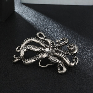Hebilla <span class=keywords><strong>de</strong></span> Cinturón Personalizada con Forma <span class=keywords><strong>de</strong></span> <span class=keywords><strong>Pulpo</strong></span>, Hebilla <span class=keywords><strong>de</strong></span> Cinturón Divertida y Moderna para Hombre - Product Image 1