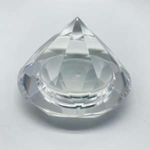 क्रिस्टल ग्लास स्पष्ट मुद्रित ग्लास कठोर ग्लास अनुकूलित आकार कला पेपरवेट सजावट सजावट सजावटी टेबलवेयर शिल्प उत्पाद - Product Image 3