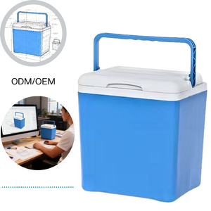 Hộp làm mát di động kiểu hiện đại dành cho cắm trại ngoài trời, dễ mang theo, dung tích 5L, 16L, 20L, dùng để bảo quản insulin, khuôn ép cứng, đồ dùng cứng cáp - Product Image 2