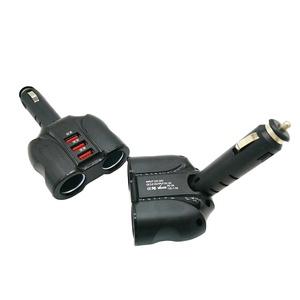 <span class=keywords><strong>3</strong></span> cách <span class=keywords><strong>USB</strong></span> Car <span class=keywords><strong>Charger</strong></span> QC3.0 chip đa cổng xe Thuốc lá nhẹ hơn ổ cắm Adapter sạc - Product Image 3