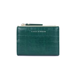 Nouveau <span class=keywords><strong>portefeuille</strong></span> personnalisé court Crazy Horse <span class=keywords><strong>Anti</strong></span> <span class=keywords><strong>Rfid</strong></span> bloquant multi-cartes sac à fermeture éclair femmes 2024 - Product Image 5