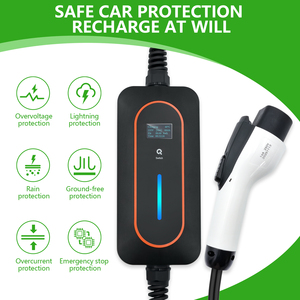 Cargador de Vehículos Eléctricos Portátil GB/T 16A, Nuevo, Salida de CA de <span class=keywords><strong>3</strong></span>.5kW, Entrada de 200-220V, Fabricación de Carga Eléctrica - Product Image 4