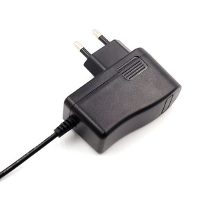 European Standard <b>12V</b> 1.5A Power <b>Adapter</b> DC Output For Fan Desk Lamp EU Plug Black - Product Image 3