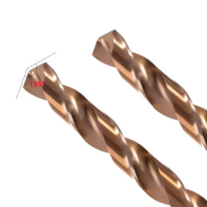 Mũi khoan kim loại tốc độ cao M35 chứa <span class=keywords><strong>5</strong></span>% coban, đường kính <span class=keywords><strong>5</strong></span>.1-<span class=keywords><strong>5</strong></span>.6mm, cán thẳng màu đen, dùng cho kim loại & thép không gỉ, mũi khoan HSS U - Product Image 3