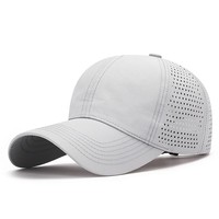 Gorra de béisbol para exteriores de Color sólido para hombres y mujeres, gorra de sol con visera de malla grande transpirable de verano, secado rápido, 100% poliéster