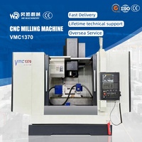 Centro de Mecanizado Vertical CNC VMC1370 Extra Grande para Componentes Aeroespaciales, Fresadora de Alta Rigidez para Corte Pesado