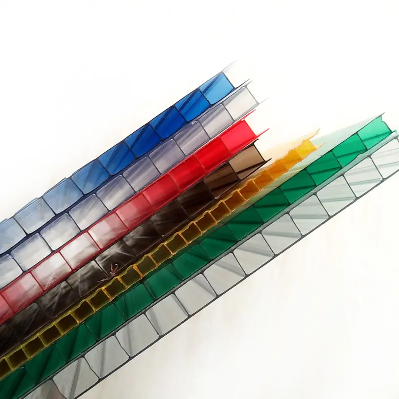 Transparente Kunststoff-Carport-Abdeckung Massives PC-Material Wellpappe aus Polycarbonat