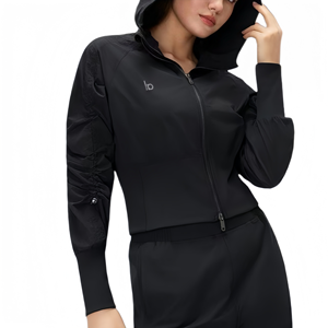 <span class=keywords><strong>Veste</strong></span> légère à capuche pour <span class=keywords><strong>femme</strong></span> Designer AL, taille pliée, en nylon <span class=keywords><strong>imperméable</strong></span> <span class=keywords><strong>et</strong></span> coupe-vent, idéale pour le yoga, la course à pied <span class=keywords><strong>et</strong></span> le fitness - Product Image 3