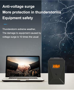 SKE 무정전 전원 공급 장치 제조업체 LCD/LED 디스플레이 오프라인 <span class=keywords><strong>UPS</strong></span> 1200VA 720W 리튬인산철 배터리 150Wh 맞춤형 - Product Image 6