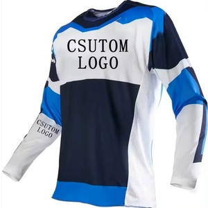 ชุดแข่งหนังระบายอากาศแขนยาวสำหรับรถจักรยานยนต์บนถนนจักรยานเสือภูเขาแห้งเร็วลดความเร็วในการขับขี่ชุดกีฬาปั่นจักรยาน - Product Image 5