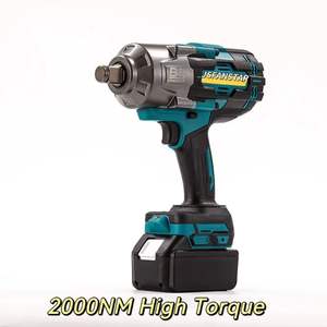 Clé à chocs sans fil électrique sans balais à <span class=keywords><strong>batterie</strong></span> au lithium bon marché 2000N.m pour camions avec <span class=keywords><strong>batterie</strong></span> - Product Image 2