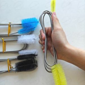 Vissentank Roestvrijstalen Buisreinigingsborstel Waterpijp Reiniging <span class=keywords><strong>Aquarium</strong></span> Benodigdheden - Product Image 3