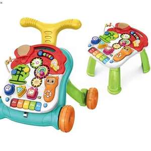 Poussettes d'activités chaudes pour enfants trotteur multifonction, vente en gros de jouets à vendre 5 en <span class=keywords><strong>1</strong></span> marcheur table d'apprentissage du piano pour bébé - Product Image 1