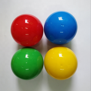 ของเล่นแคปซูลเปล่าขนาด16ซม. สำหรับเด็ก160มม. สีทึบโปร่งใสขนาดใหญ่ - Product Image 4