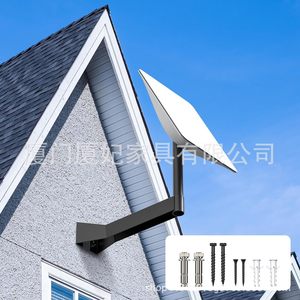 Surveillance Bracket Adapter A Galvanized Sheet Metal Mounting Bracket For <b>Security</b> Camera Installation - Product Image 2