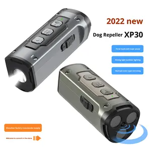 Nouveau Répulsif Canin Ultrasonique XP30 2026 à Trois Têtes, Anti-Aboiement Sonore, Lampe Torche, Gadget Répulsif <span class=keywords><strong>pour</strong></span> Chiens - Product Image 2