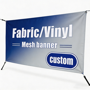 Striscione in Rete PVC Personalizzato di Grande Formato con Stampa Digitale per Fiere - Product Image 1