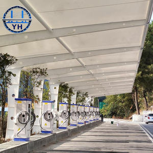 Structure en acier durable Abri de voiture <span class=keywords><strong>Garage</strong></span> métallique pour abri et protection des véhicules en extérieur - Product Image 2